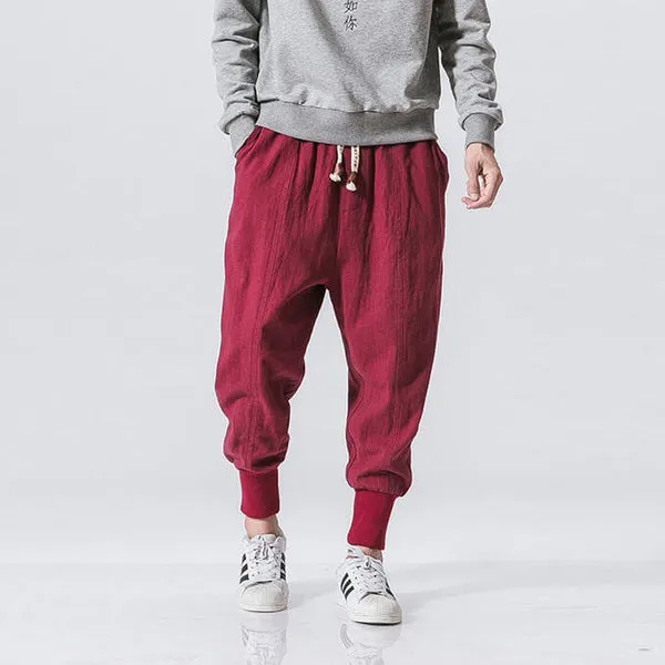 Gelyu Harem Pants Red