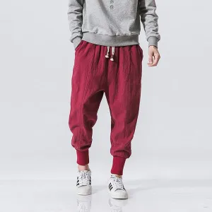 Gelyu Harem Pants Red