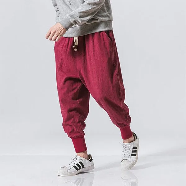 Gelyu Harem Pants Red
