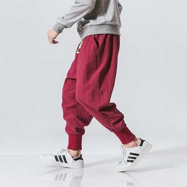 Gelyu Harem Pants Red