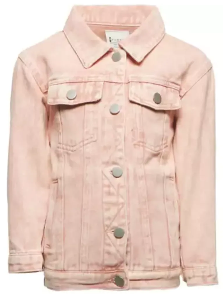 Girls' Denim Trucker Jacket