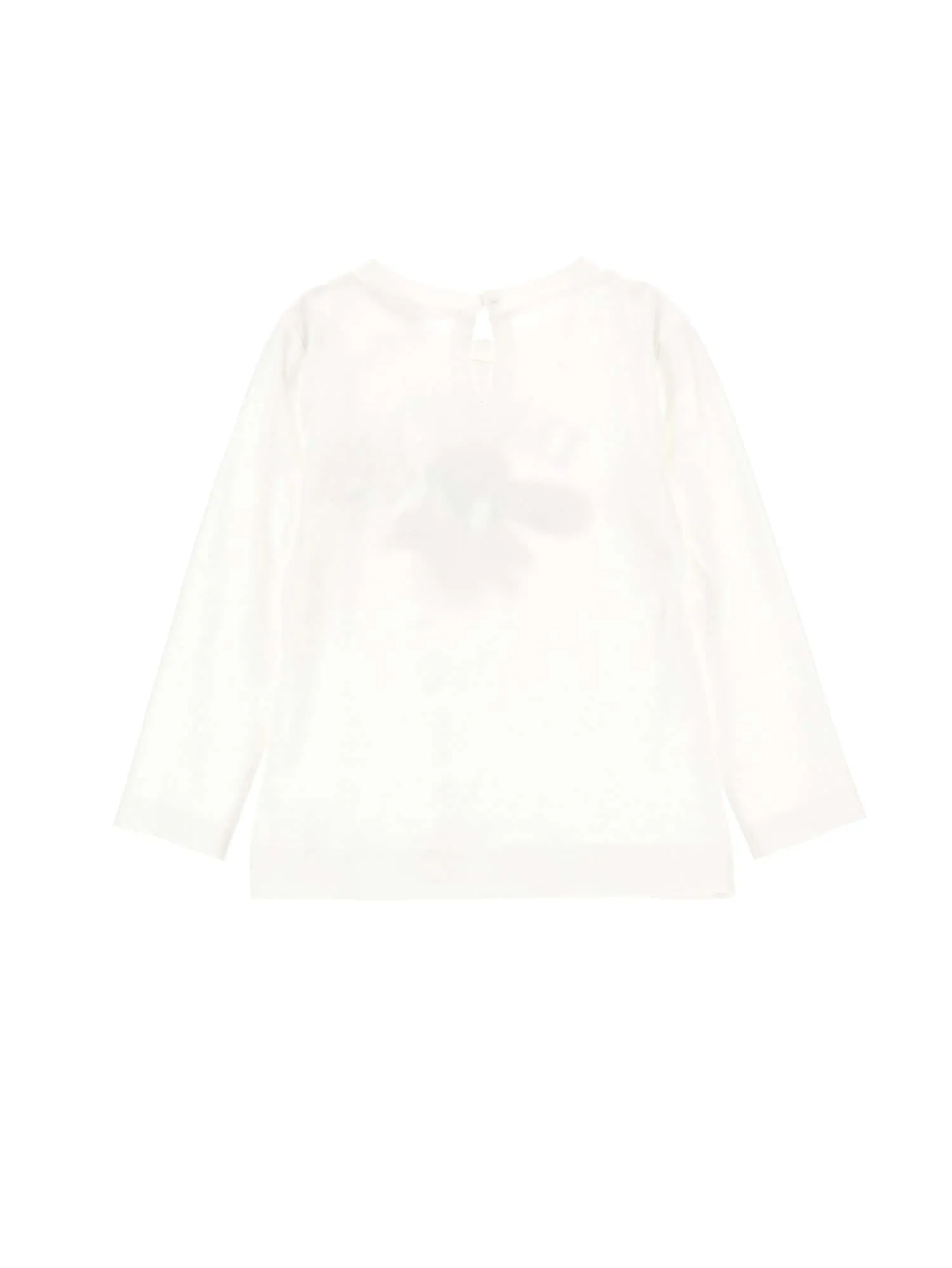 Girls White Daffy Rhinestone T-Shirt
