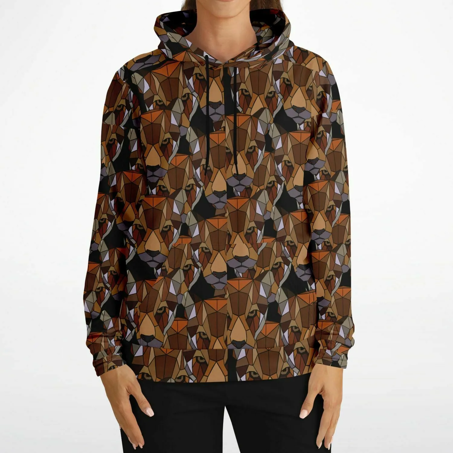 Graphic Panthers Brushed Fleece Hoodie Unisex up to 4 XL (FWS)