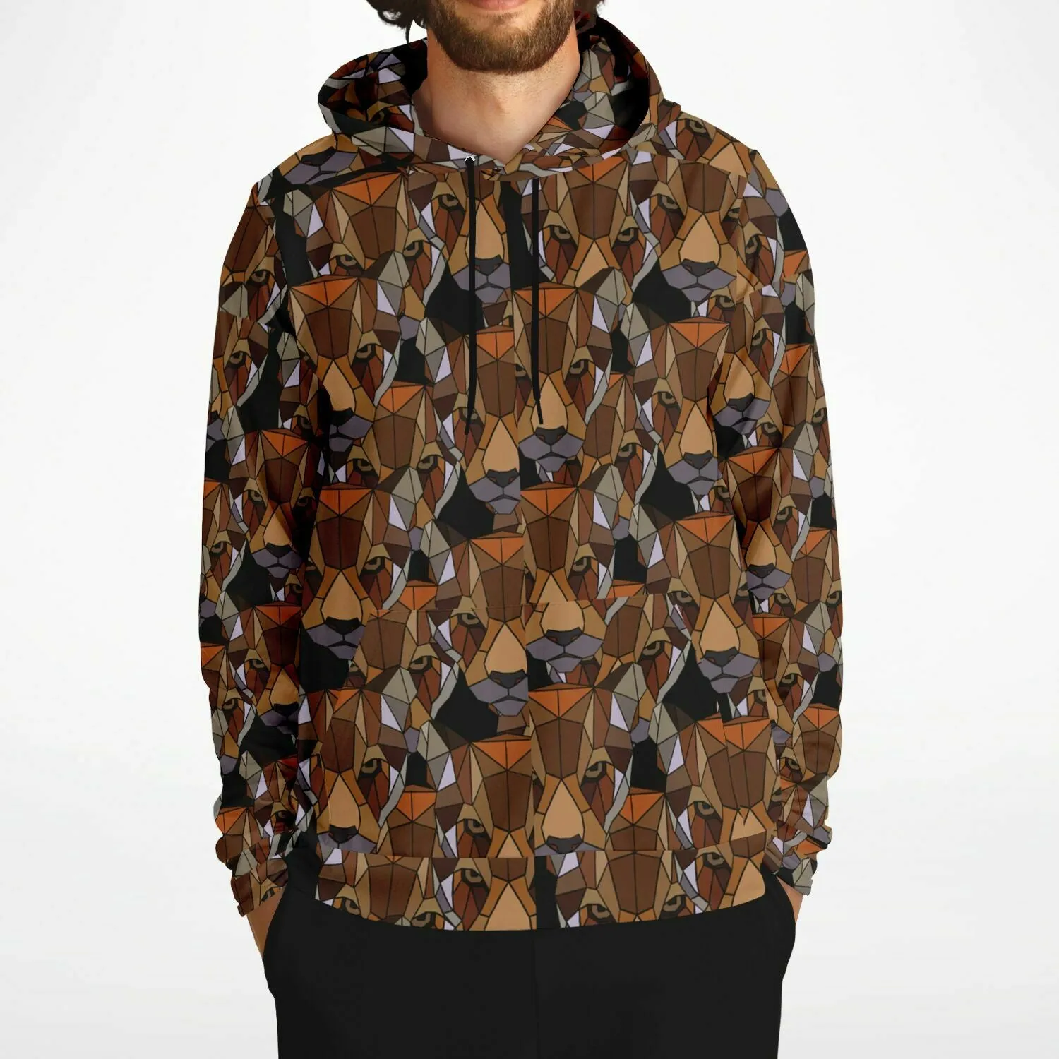 Graphic Panthers Brushed Fleece Hoodie Unisex up to 4 XL (FWS)