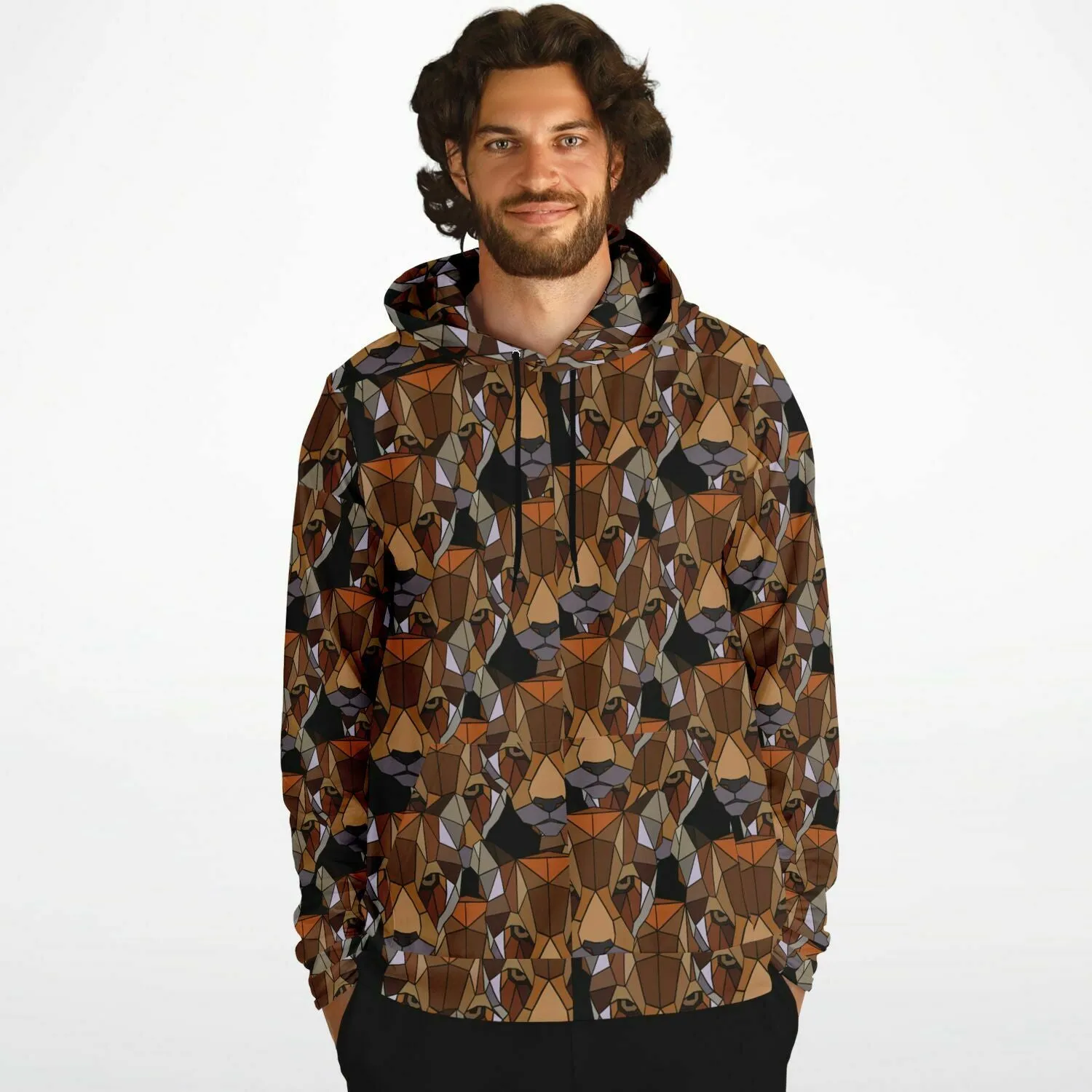 Graphic Panthers Brushed Fleece Hoodie Unisex up to 4 XL (FWS)