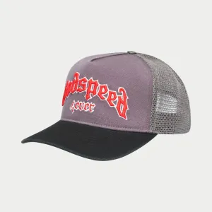 GS Forever Trucker Hat (Grey/Red)