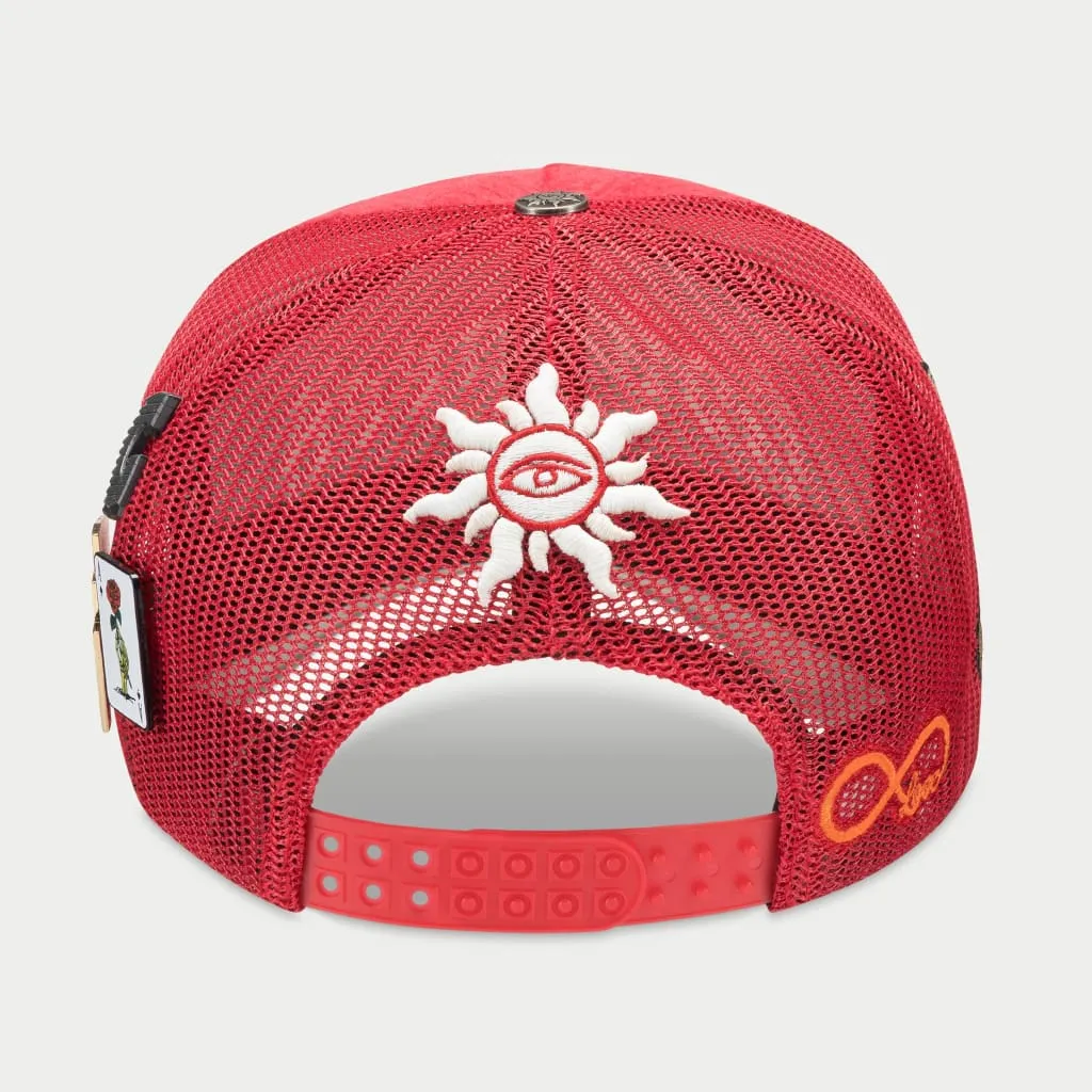 GS FOREVER TRUCKER HAT (Rose Corduroy)