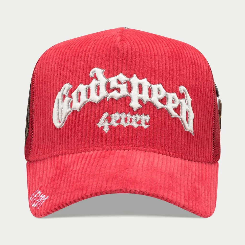 GS FOREVER TRUCKER HAT (Rose Corduroy)