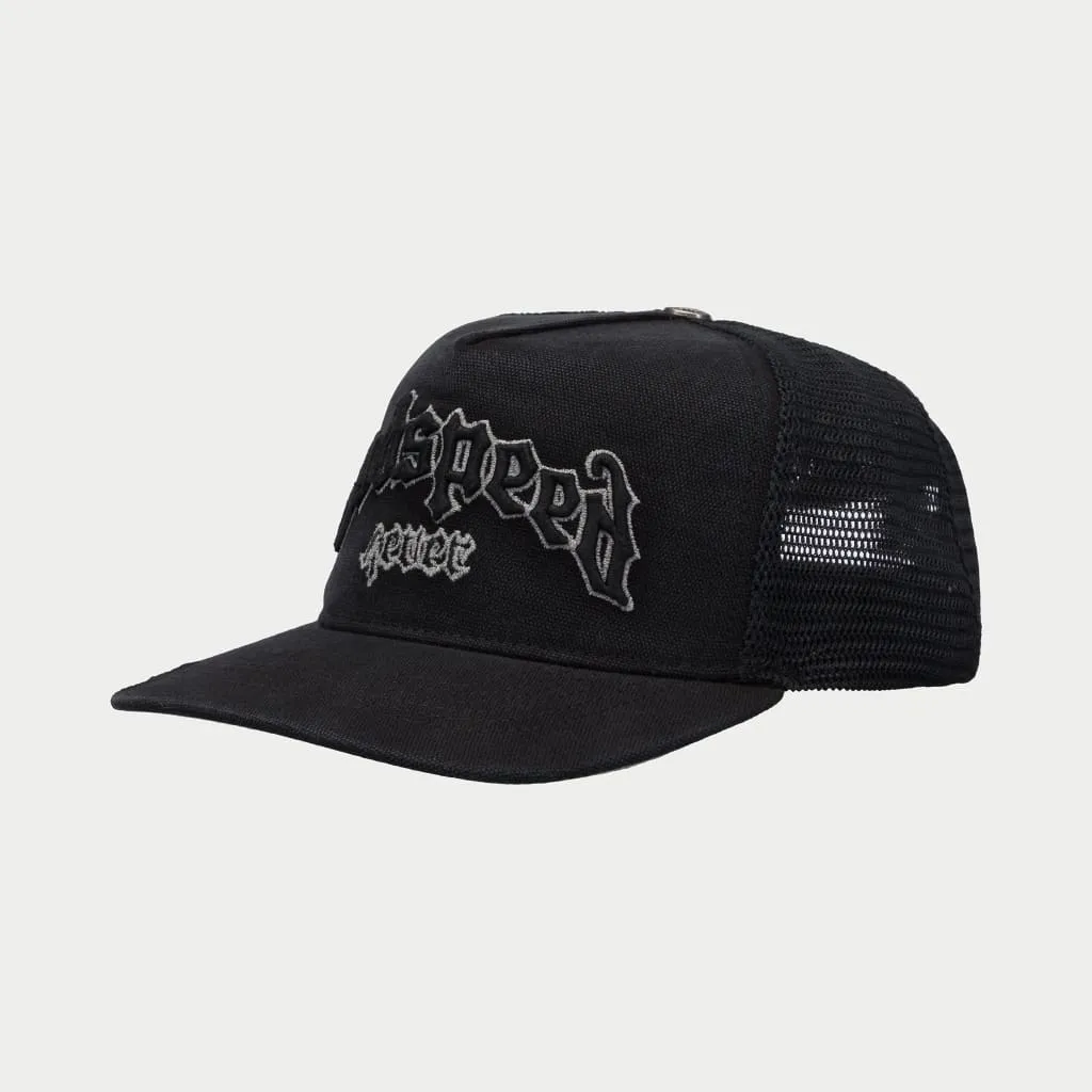 GS FOREVER TRUCKER HAT (VINTAGE BLACK/3M)