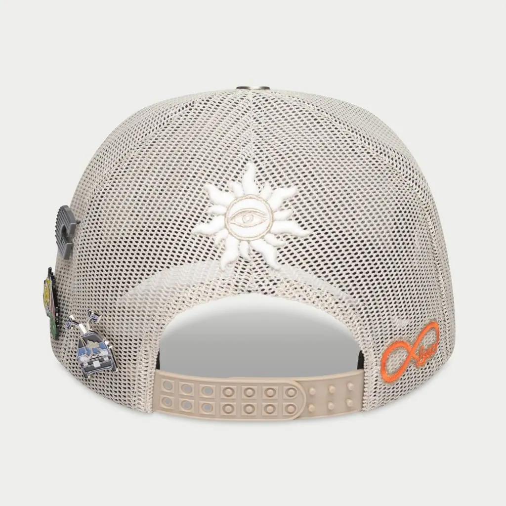 GS FOREVER TRUCKER HAT (White/Black)