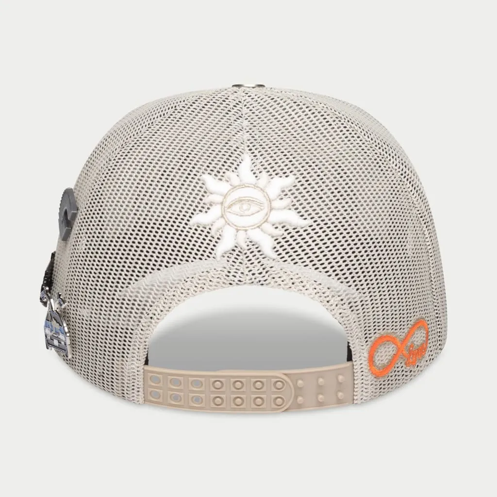 GS FOREVER TRUCKER HAT (White/Royal)