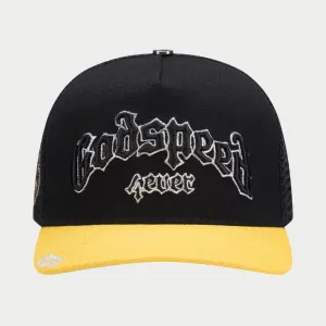 GS FOREVER TRUCKER HAT YELLOW/BLACK