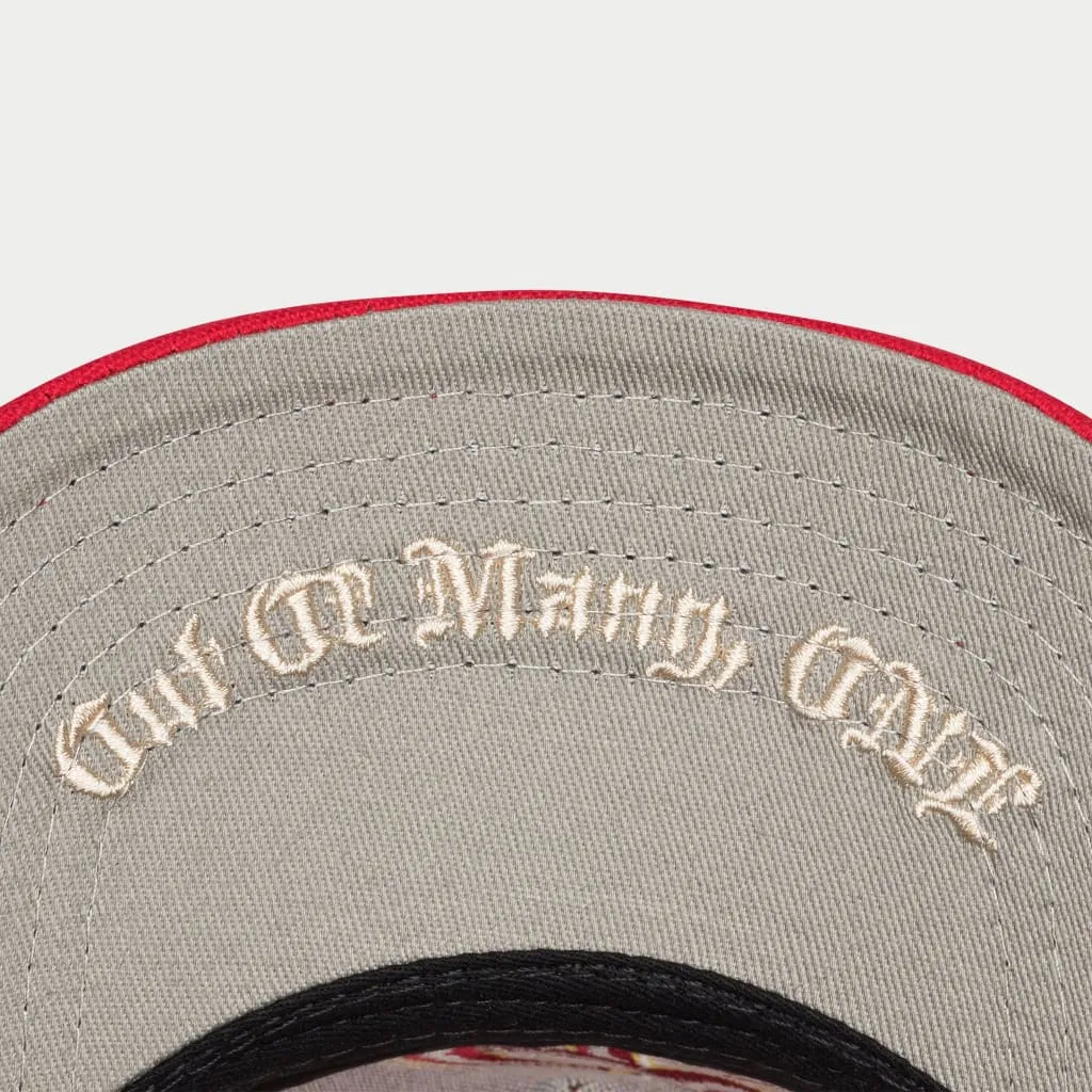GS LOGO TRUCKER HAT (RED/YELLOW)