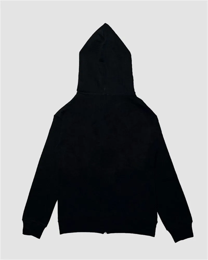 Halloween Skull Rhinestones Hoodie