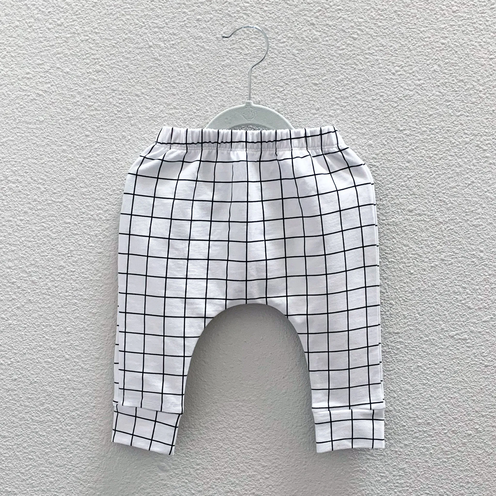 Hammer Pants - Black/White Grid