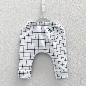 Hammer Pants - Black/White Grid