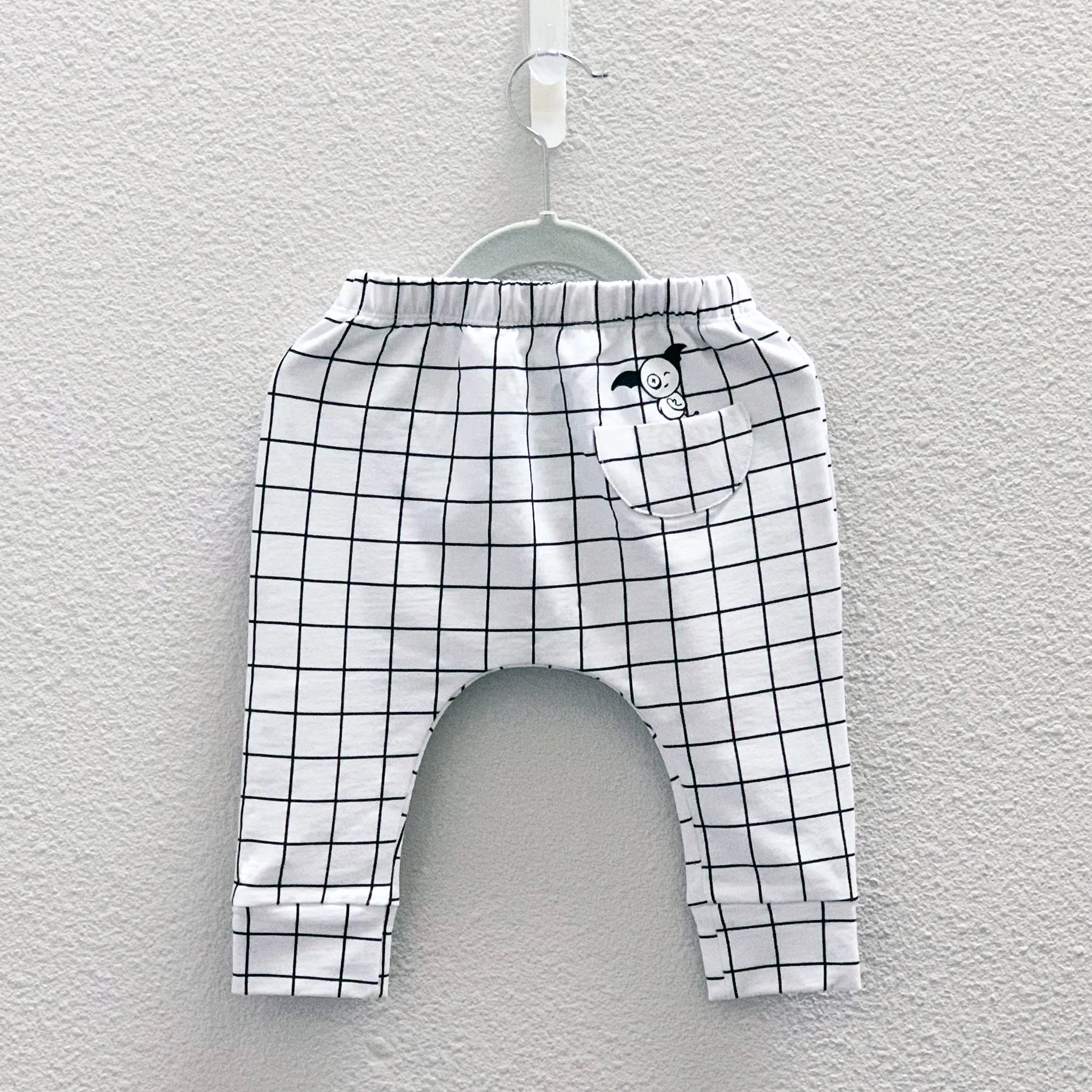 Hammer Pants - Black/White Grid