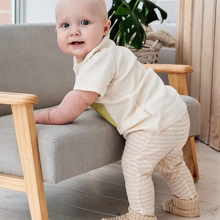 Harem Pants: Organic Newborn Leggings