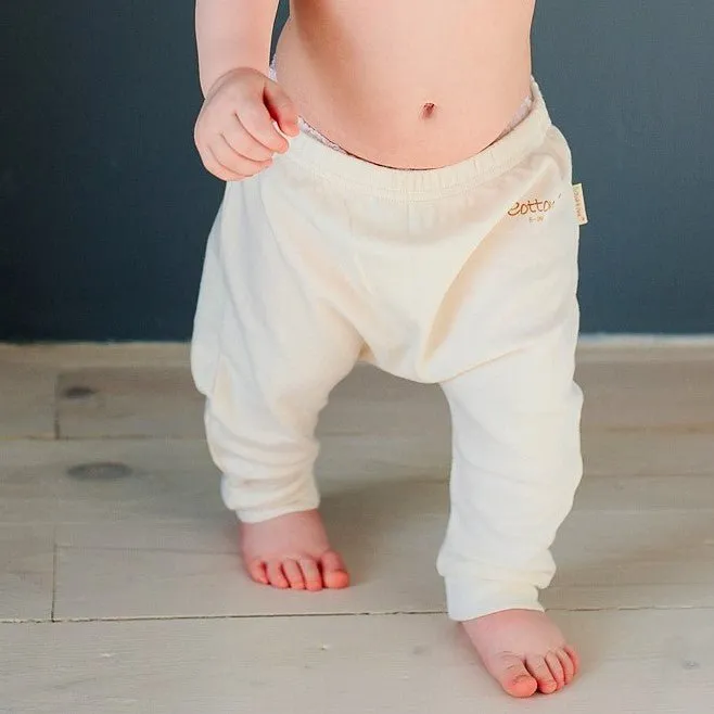 Harem Pants: Organic Newborn Leggings