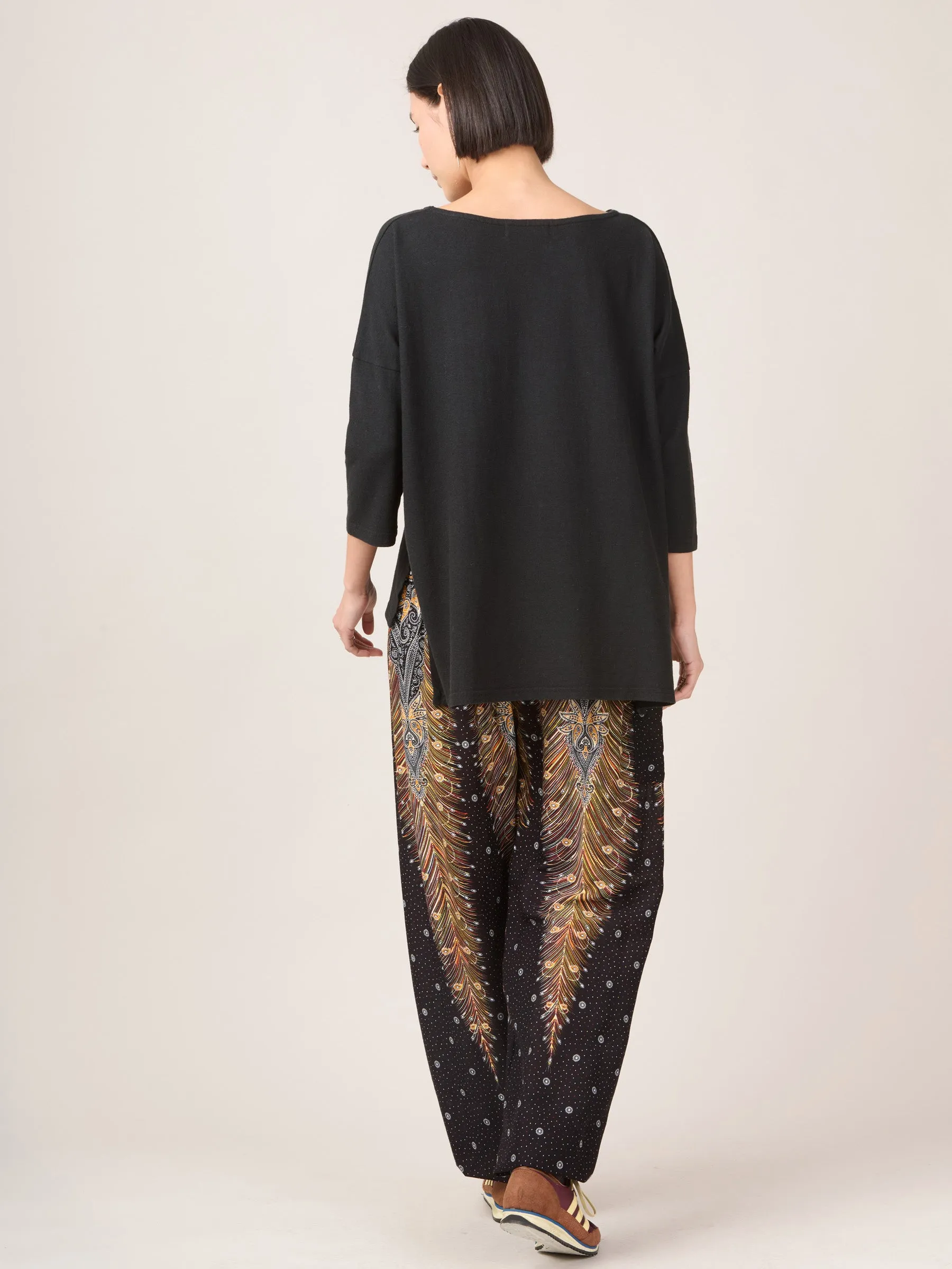 Harem Pants Original - Peacock High Crotch