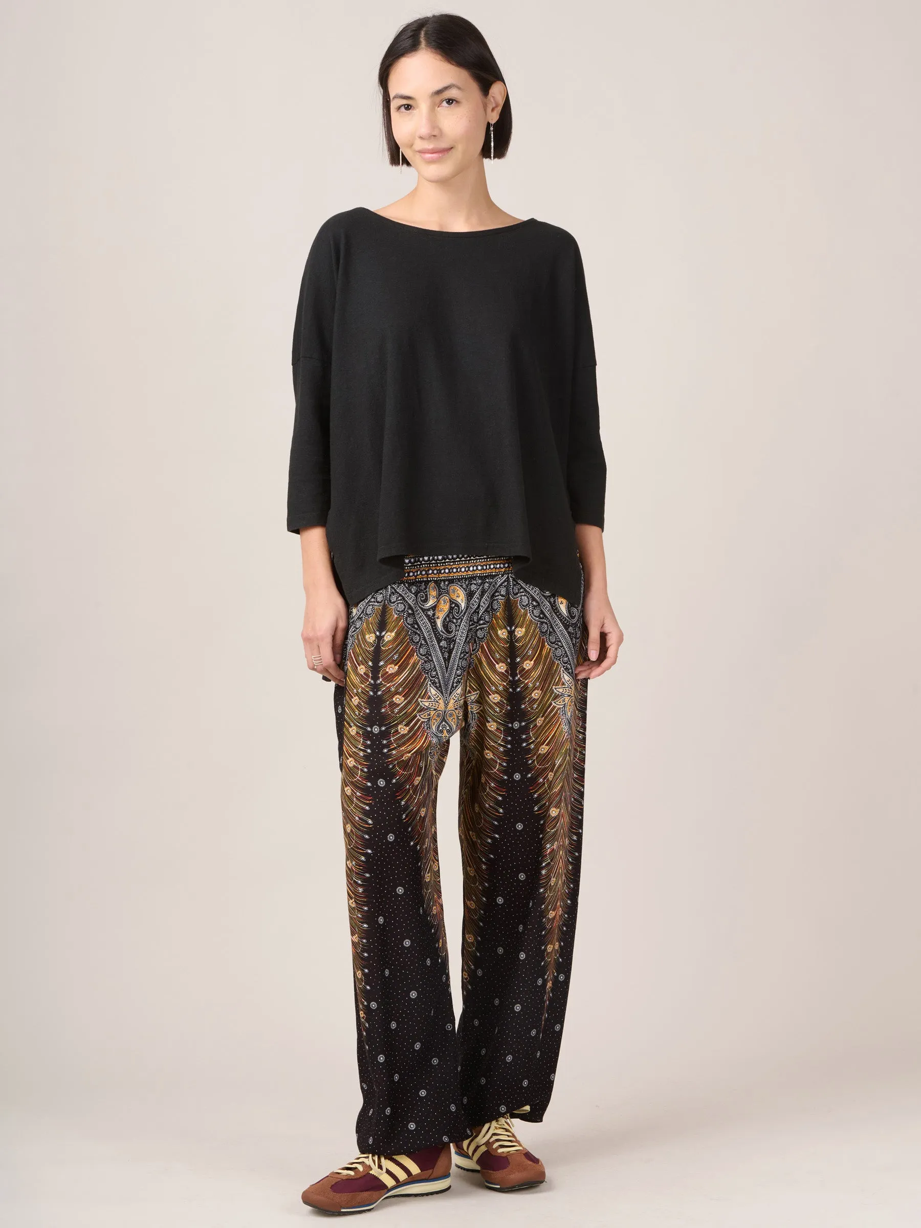 Harem Pants Original - Peacock High Crotch
