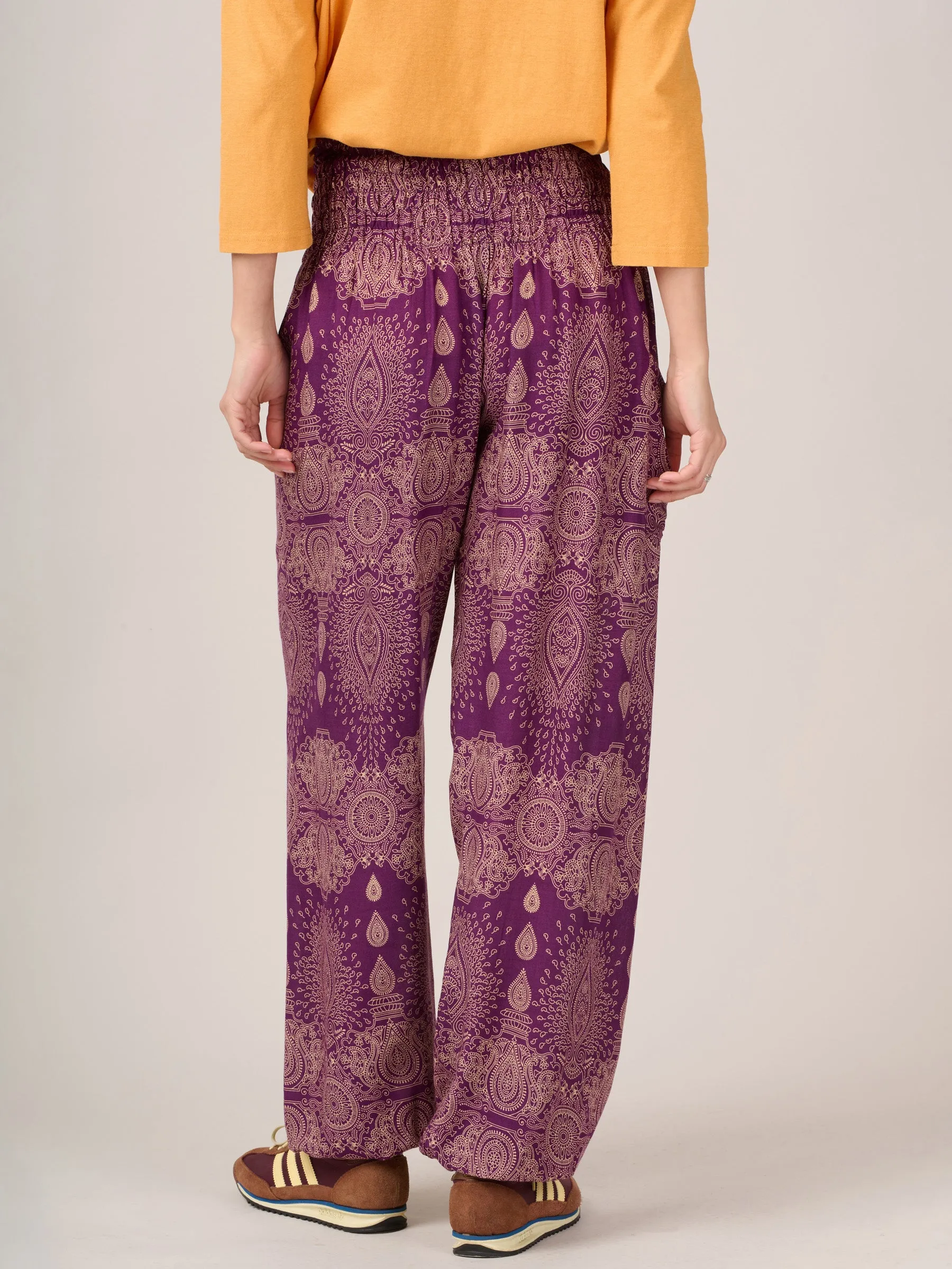 Harem Pants Original - Teardrop Mandala High Crotch
