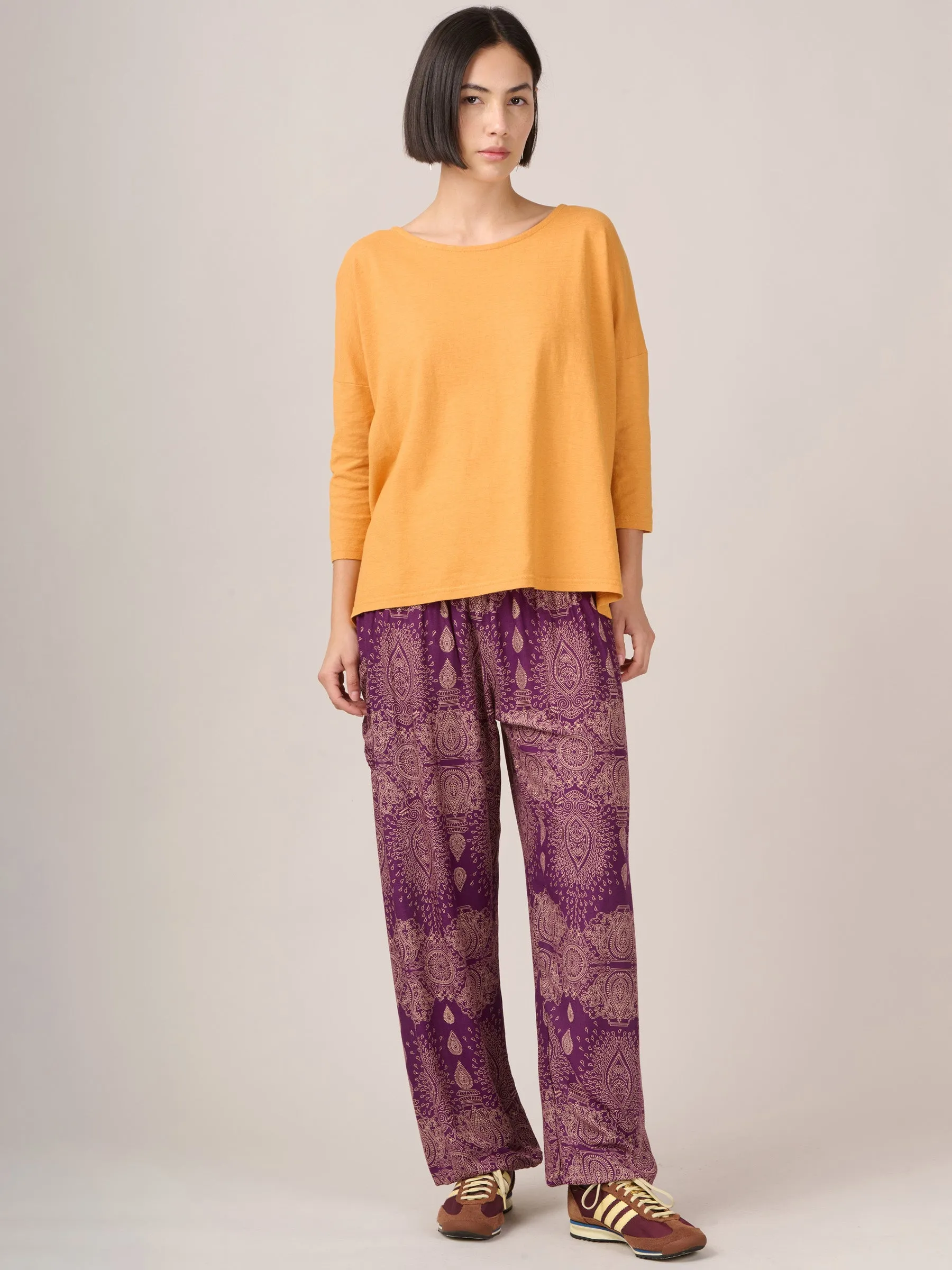 Harem Pants Original - Teardrop Mandala High Crotch