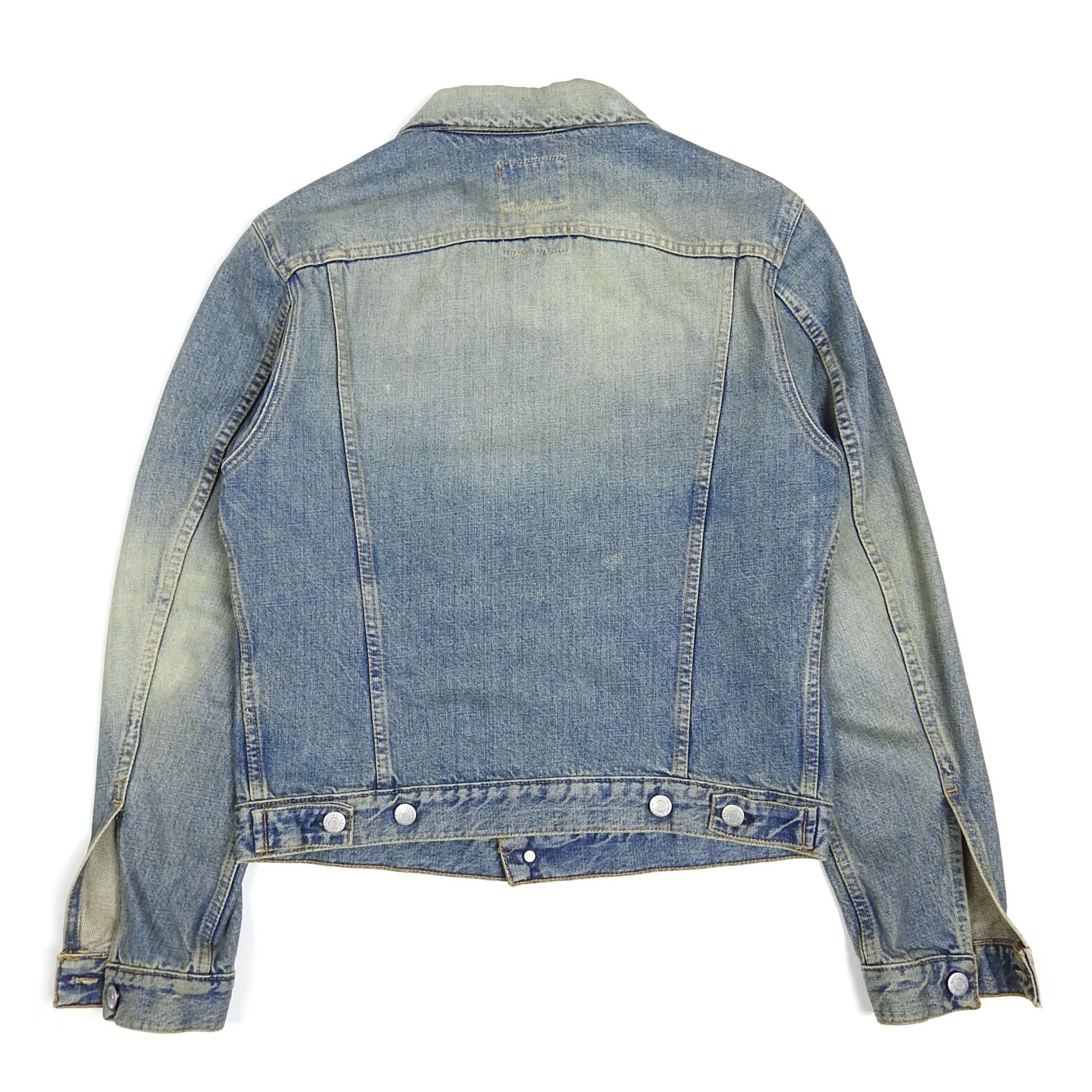 Helmut Lang Vintage Sanded Denim Jacket Size 44