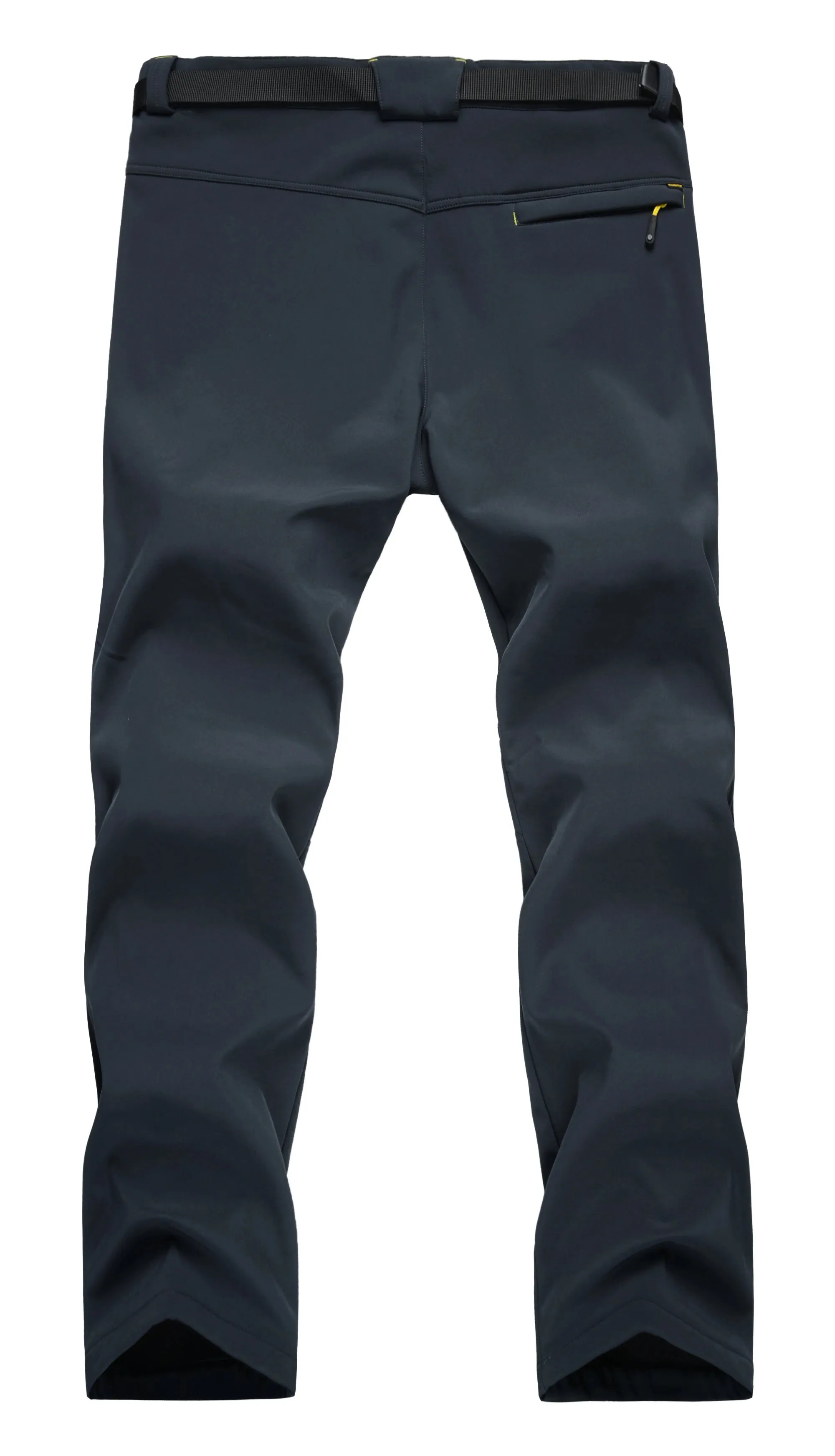 Herren Wasserdichte Wanderhose Outdoor Fleece Gefütterte Schneehose Winter Softshell Snowboard Hose