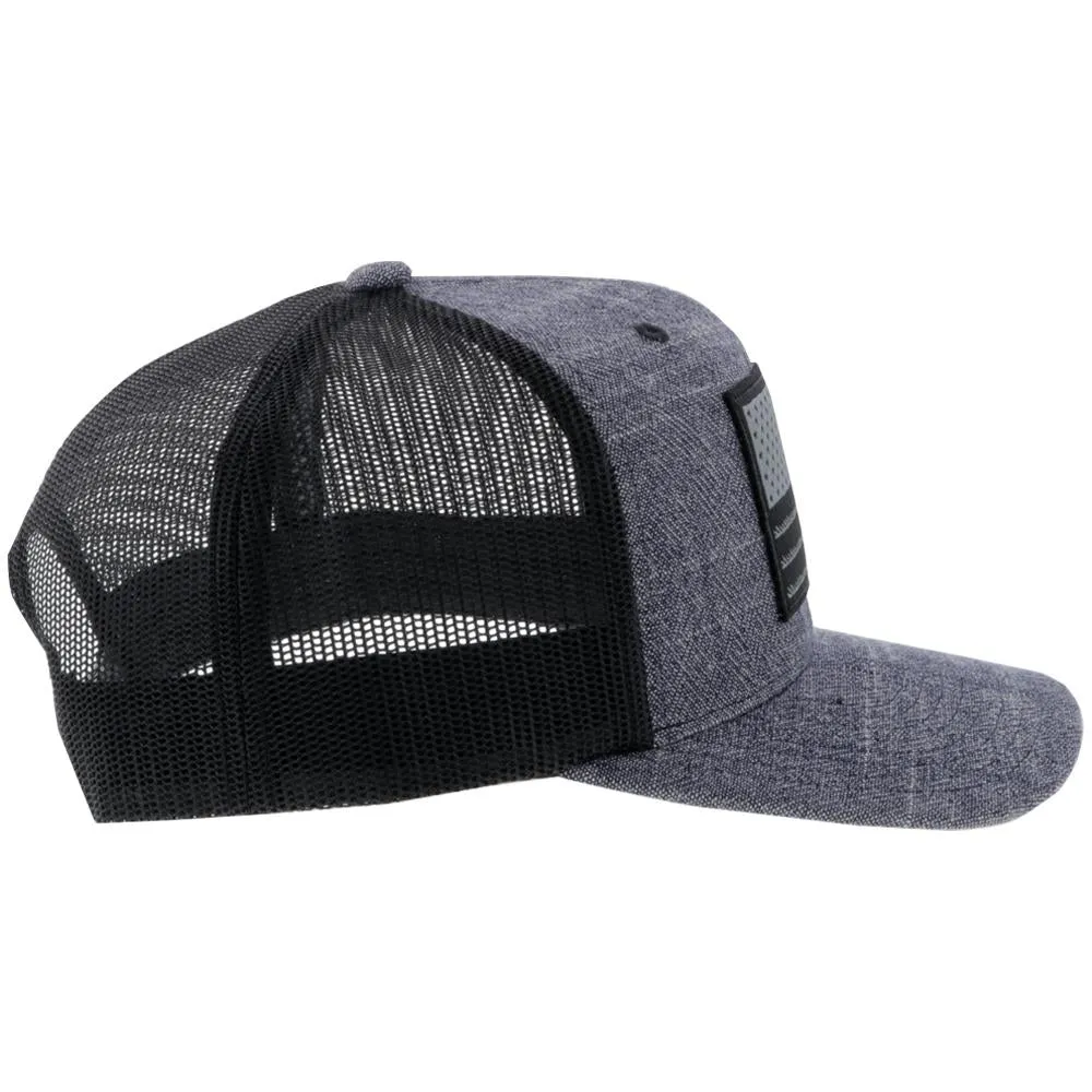 Hooey Liberty Roper Navy 6-Panel Trucker Hat 2010T-NVBK