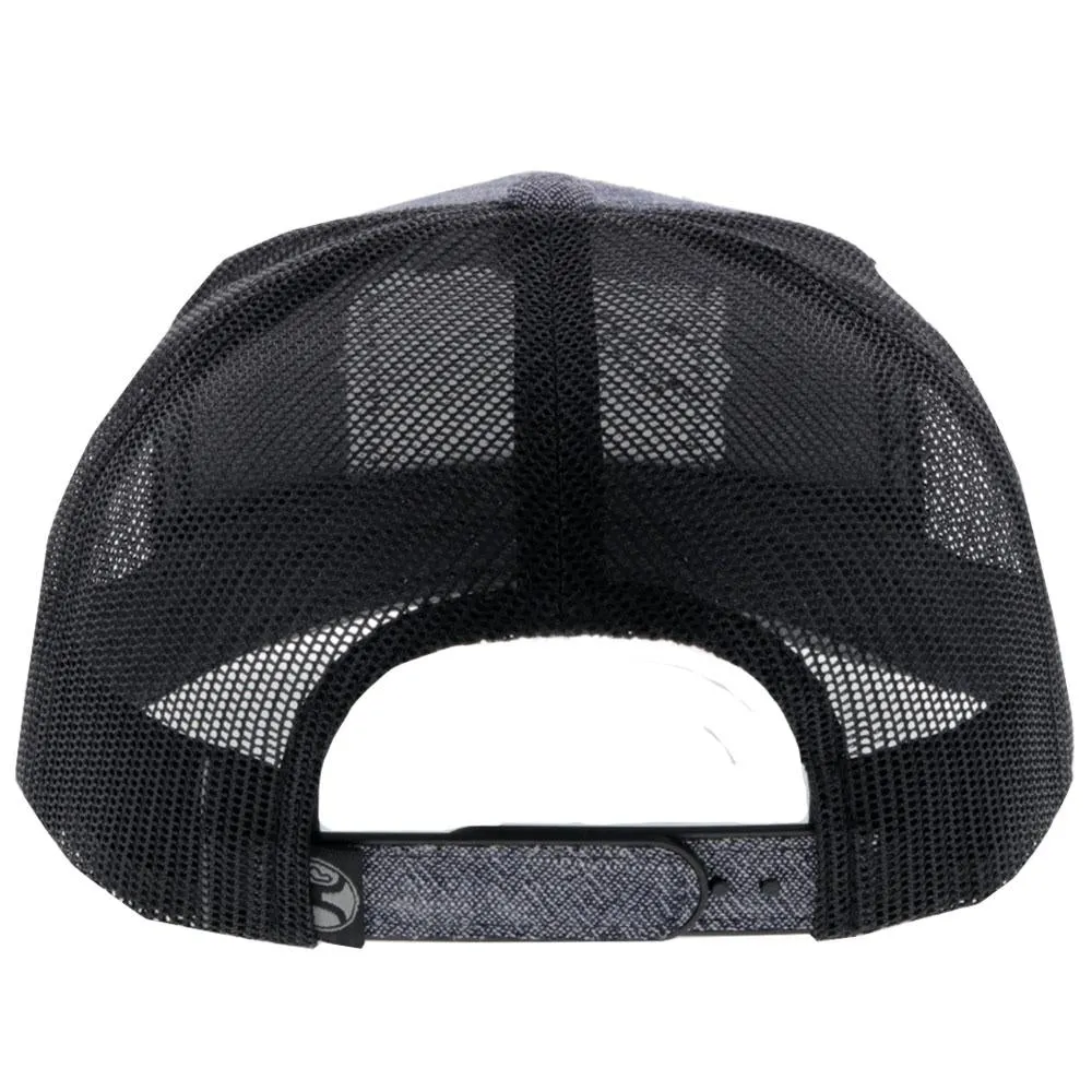 Hooey Liberty Roper Navy 6-Panel Trucker Hat 2010T-NVBK