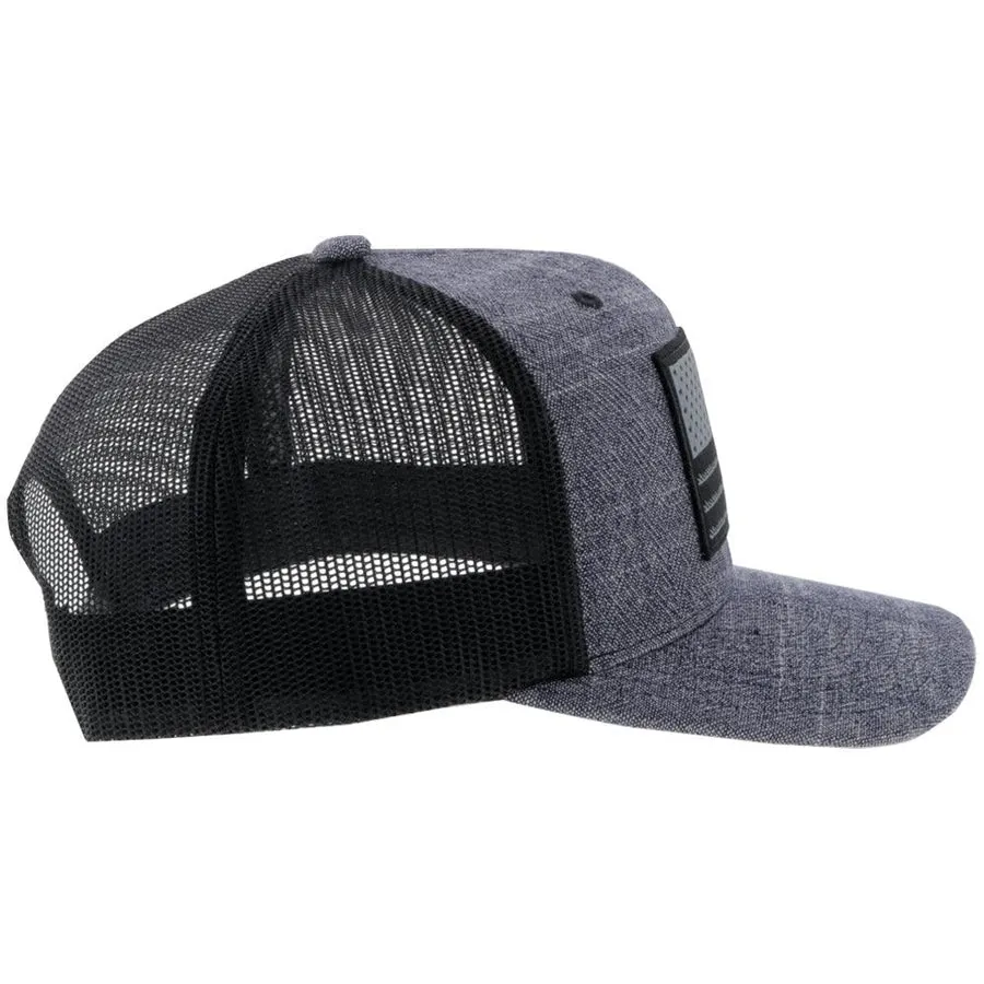 Hooey "Liberty Roper" Navy Denim/Black Ballcap
