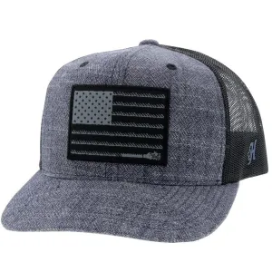 Hooey "Liberty Roper" Navy Denim/Black Ballcap