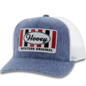 Hooey "Sudan" Denim/White Ballcap