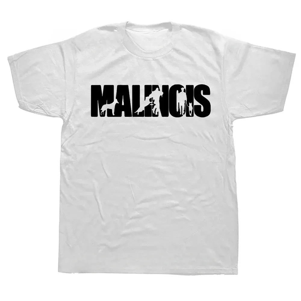 Hot Sale Fashion Clothing Casual Basic T-shirts Funny Maligator Belgian Malinois Dog T Shirts Tee Tops Round Neck Short Sleeve