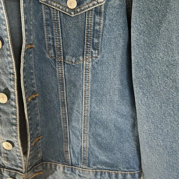 Hudson Jean Jacket denim blue L/XL NWT