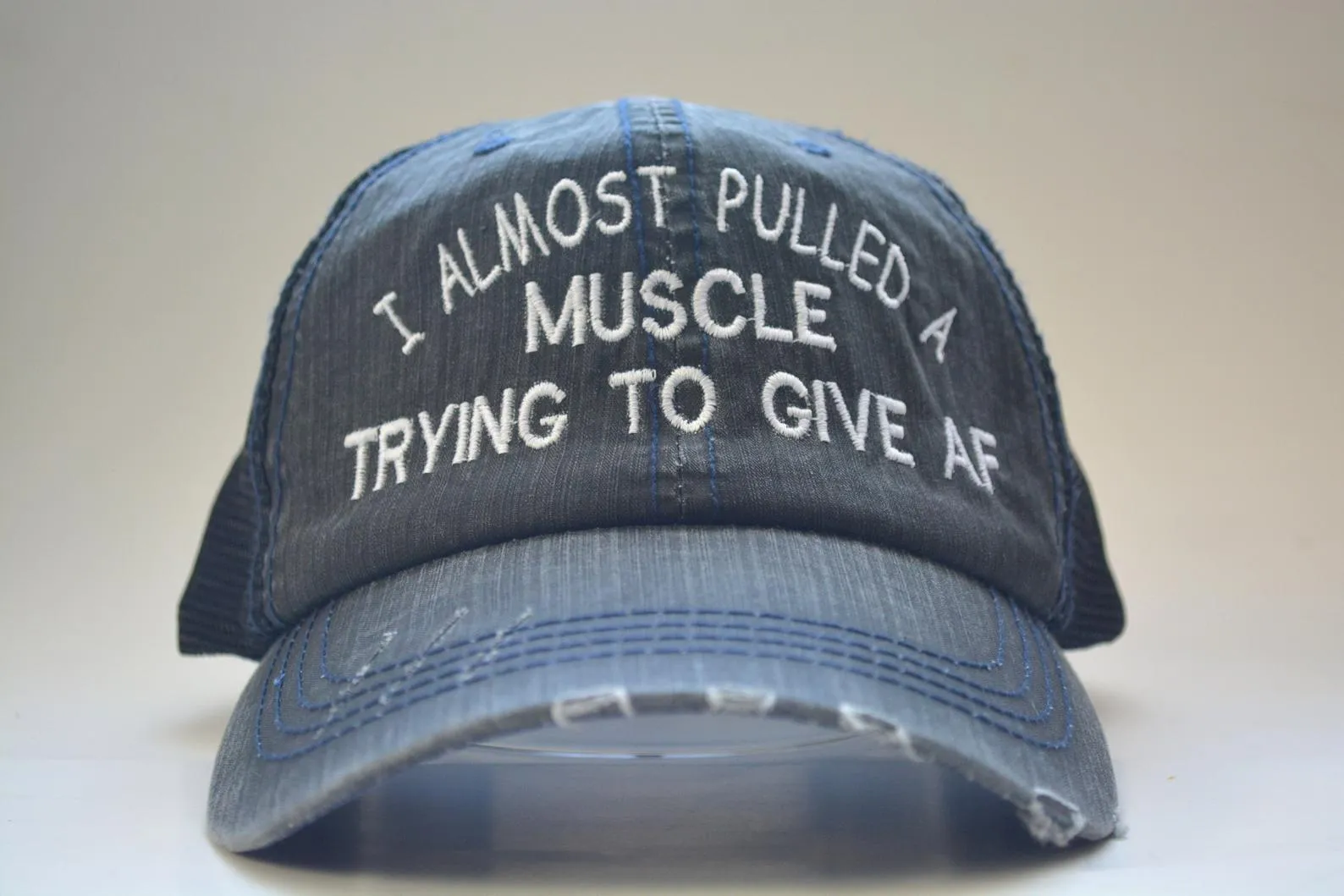 I Almost Pulled A Muscle Trying To Give AF Trucker Hat
