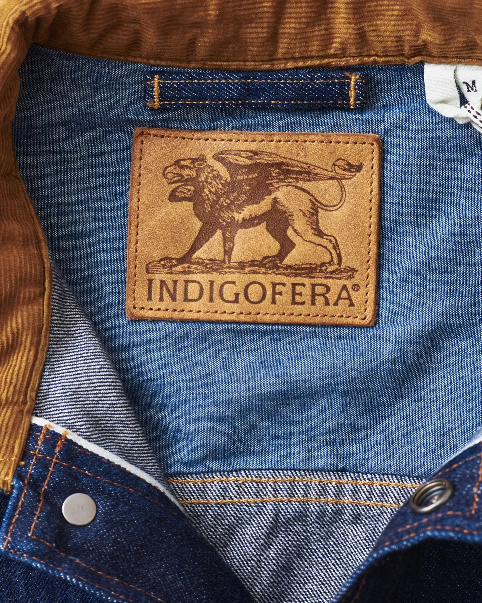 Indigofera Fargo Trucker Jacket Vintage 70's Denim