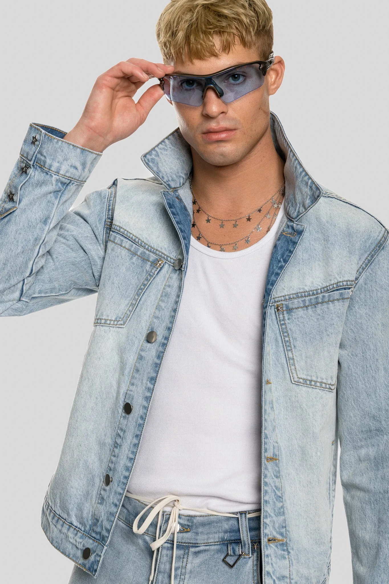 INTERSTELLAR DENIM TRUCKER JACKET