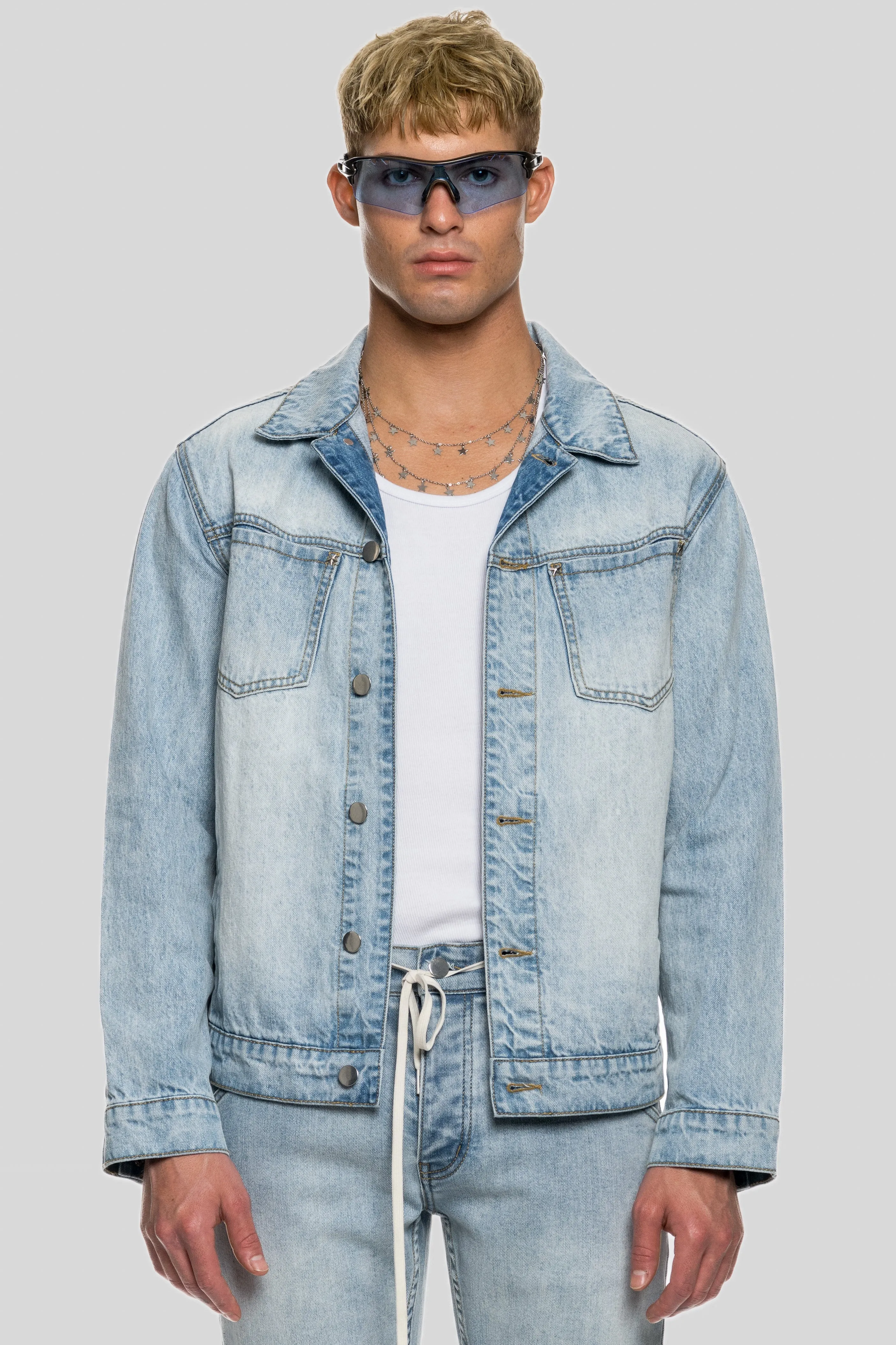 INTERSTELLAR DENIM TRUCKER JACKET