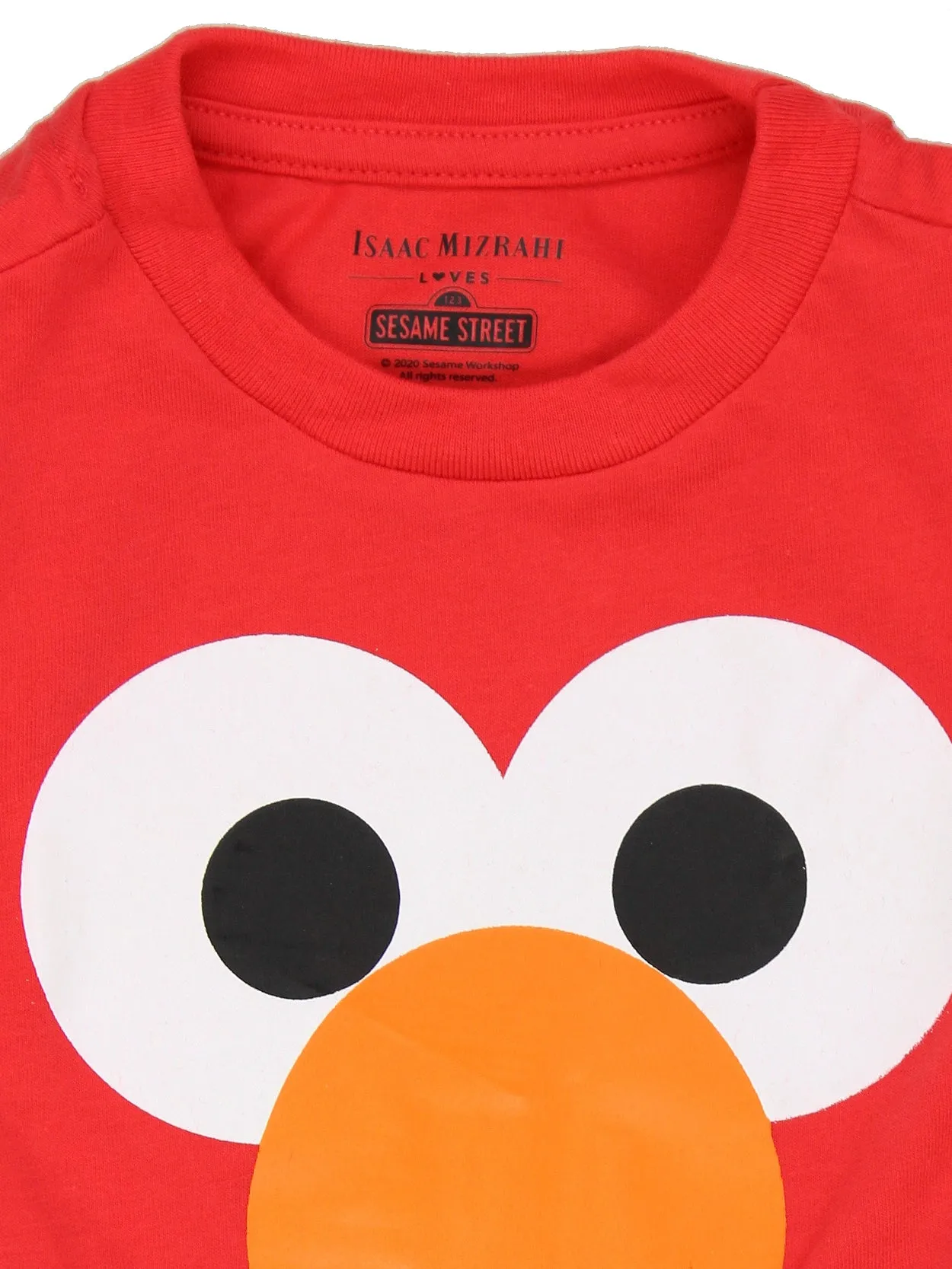 Isaac Mizrahi Loves Sesame Street Elmo Short Sleeve T-Shirt