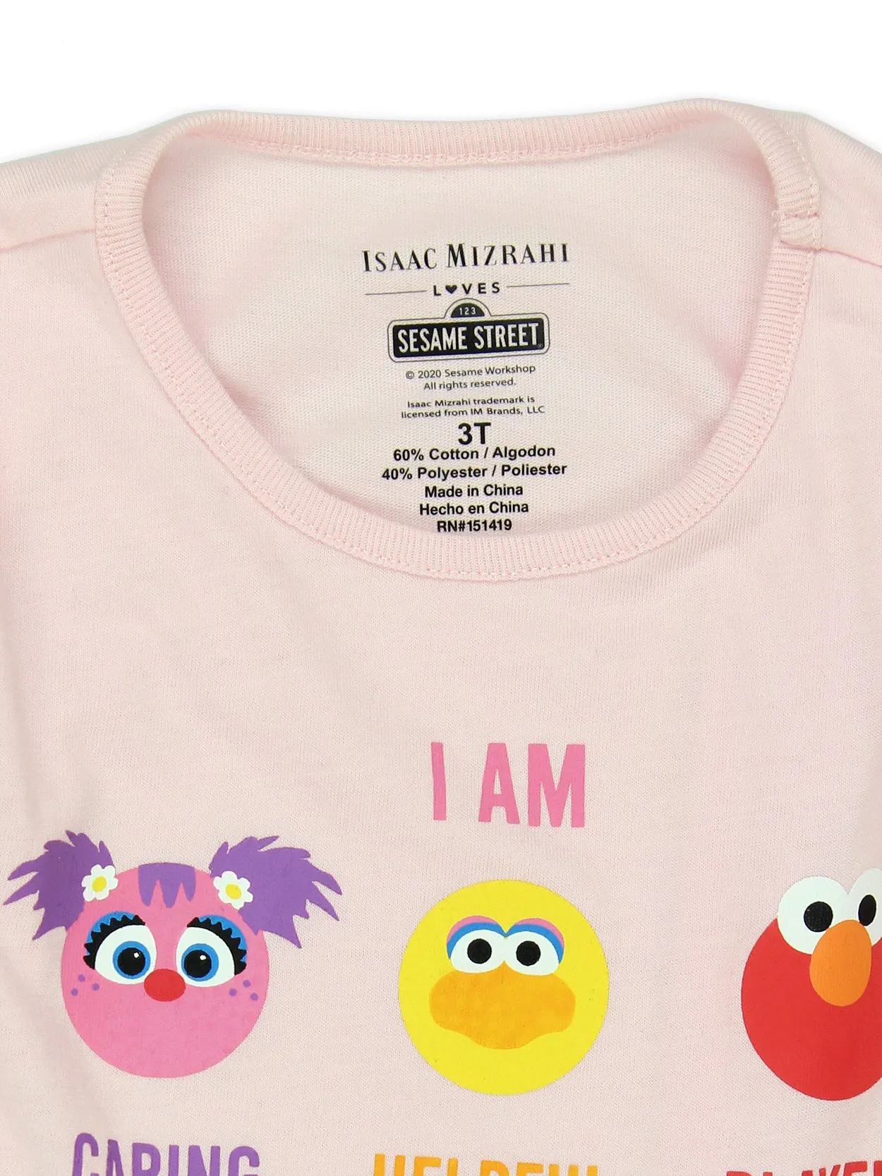 Isaac Mizrahi Loves Sesame Street Long Sleeve T-Shirt