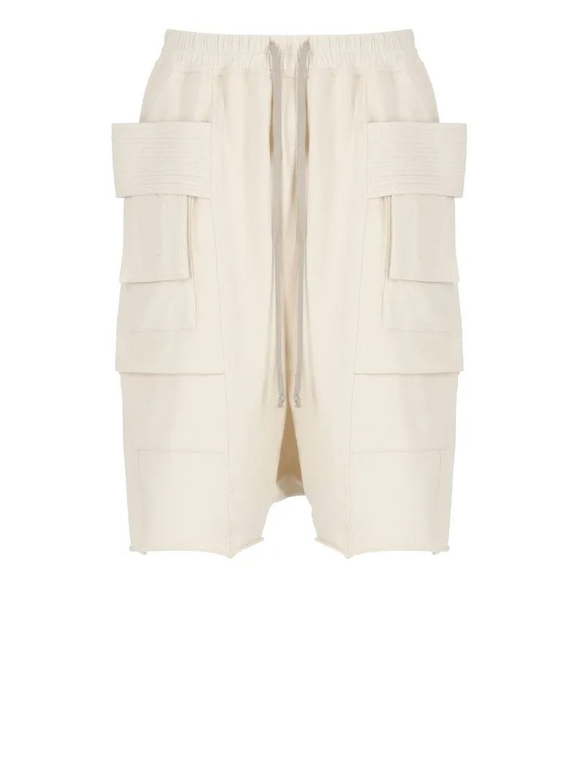 Ivory Cotton Creatch Cargo Pants