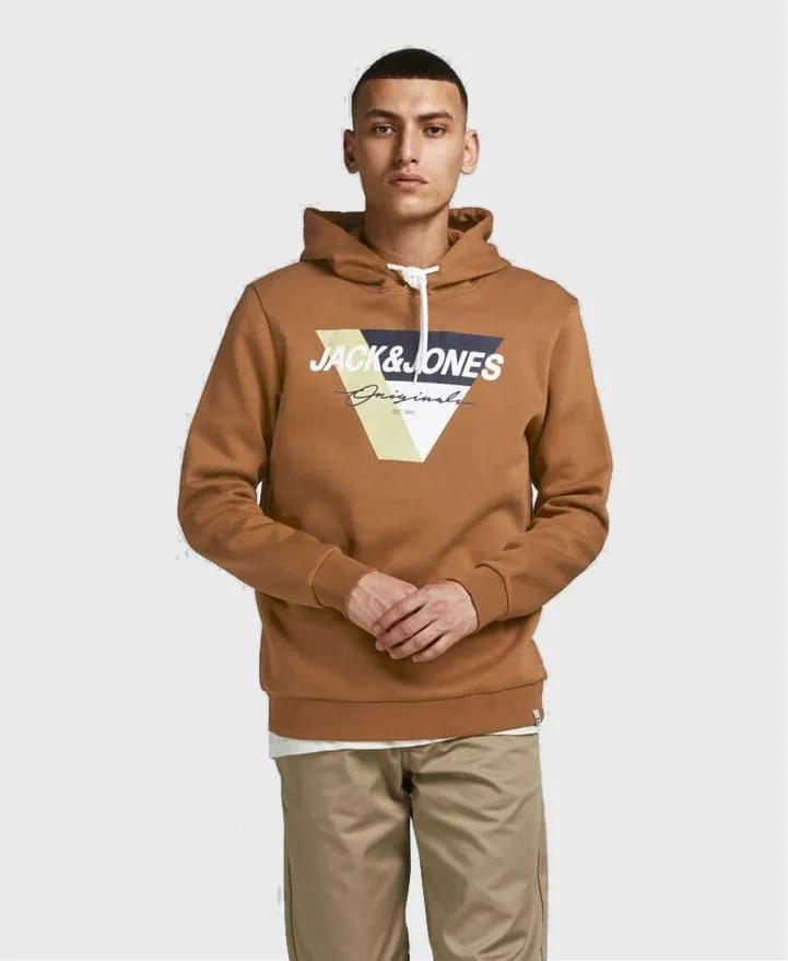 Jack Jones Mason Hoodie Rubber