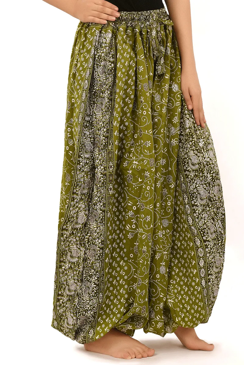 Jodha Maharani Bloomer 100% Cotton green WS