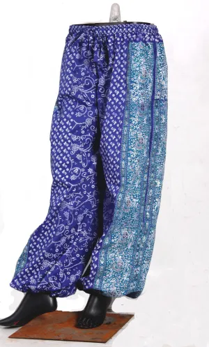 Jodha Maharani Bloomer 100% Polyester Blue/Turquoise WS