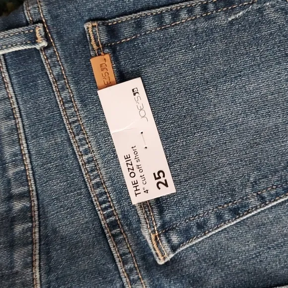 Joe's Jeans The Ozzie 4&quot; Cutoff Shorts Size 25 NEW