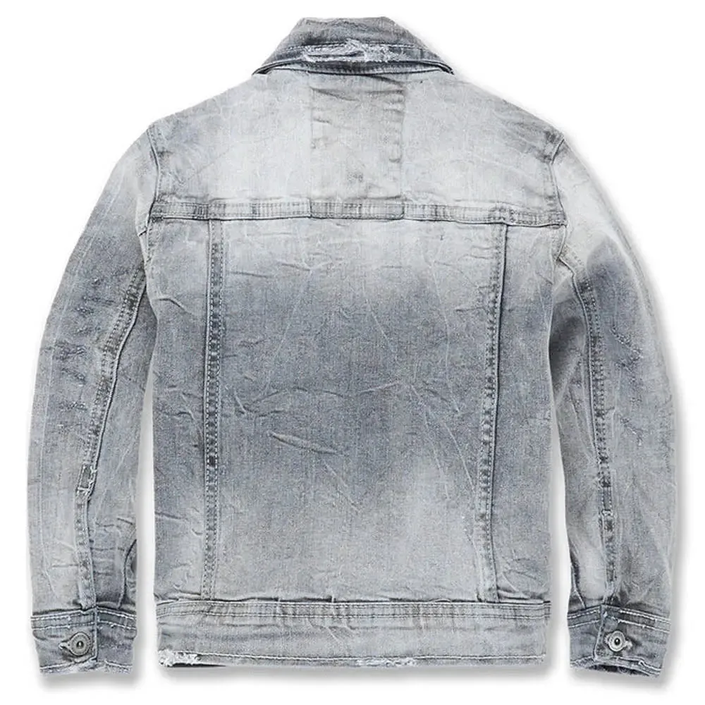 Jordan Craig Kids Bayside Denim Trucker Jacket (Artic Grey)