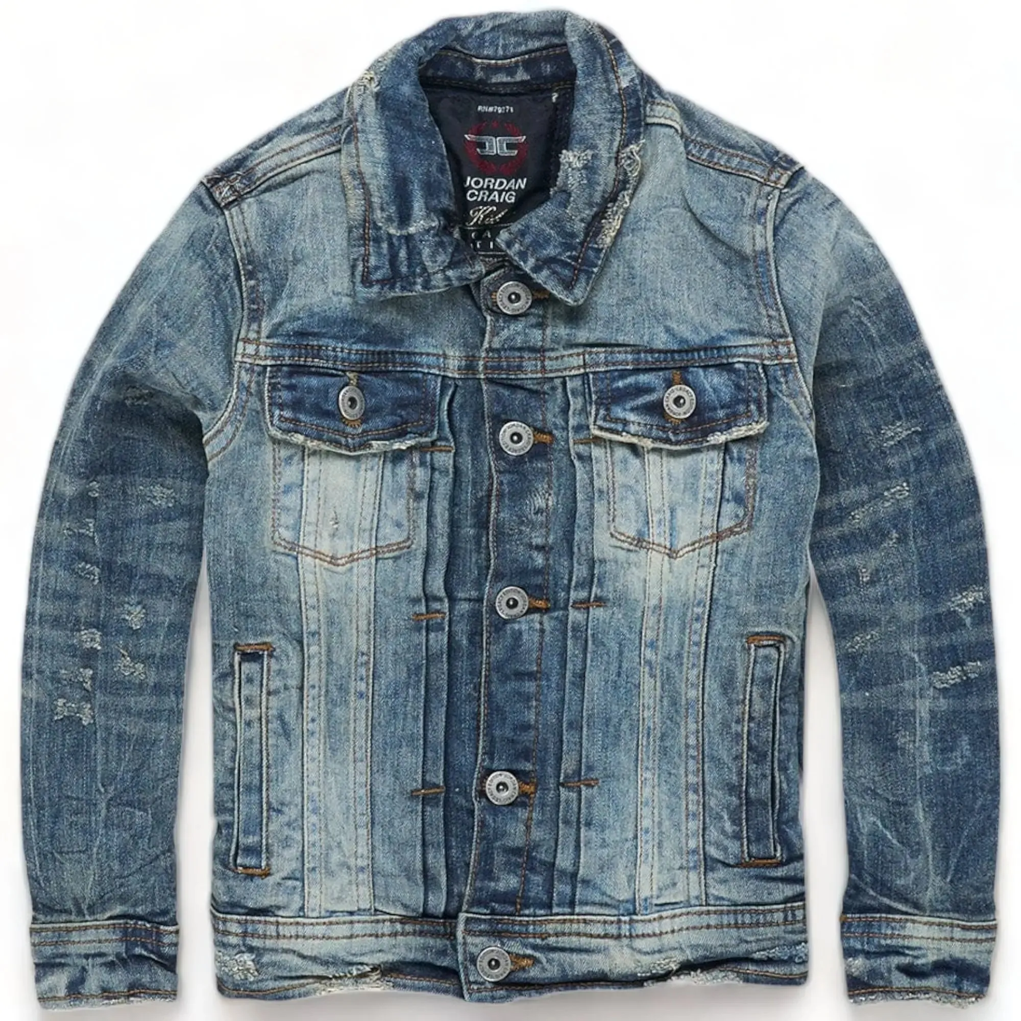 Jordan Craig Kids Bayside Denim Trucker Jacket (Death Valley)