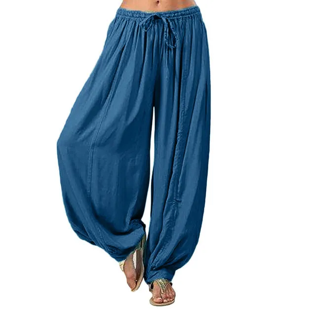 KANCOOLD Pants Women Plus Size Solid Color Casual Loose Harem Pants long Pants Trousers fashion new Pants woman 2019